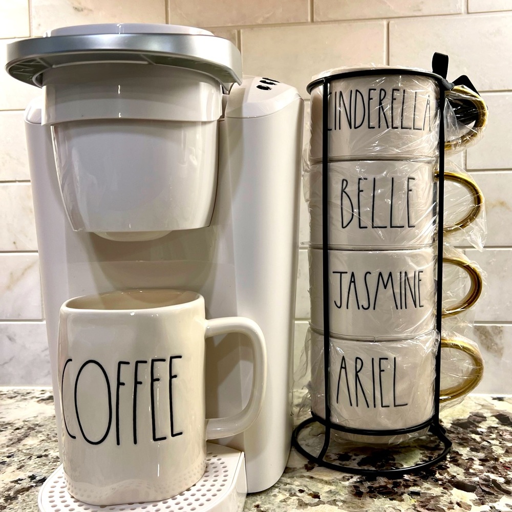 Rae Dunn Disney Princess Mug Set